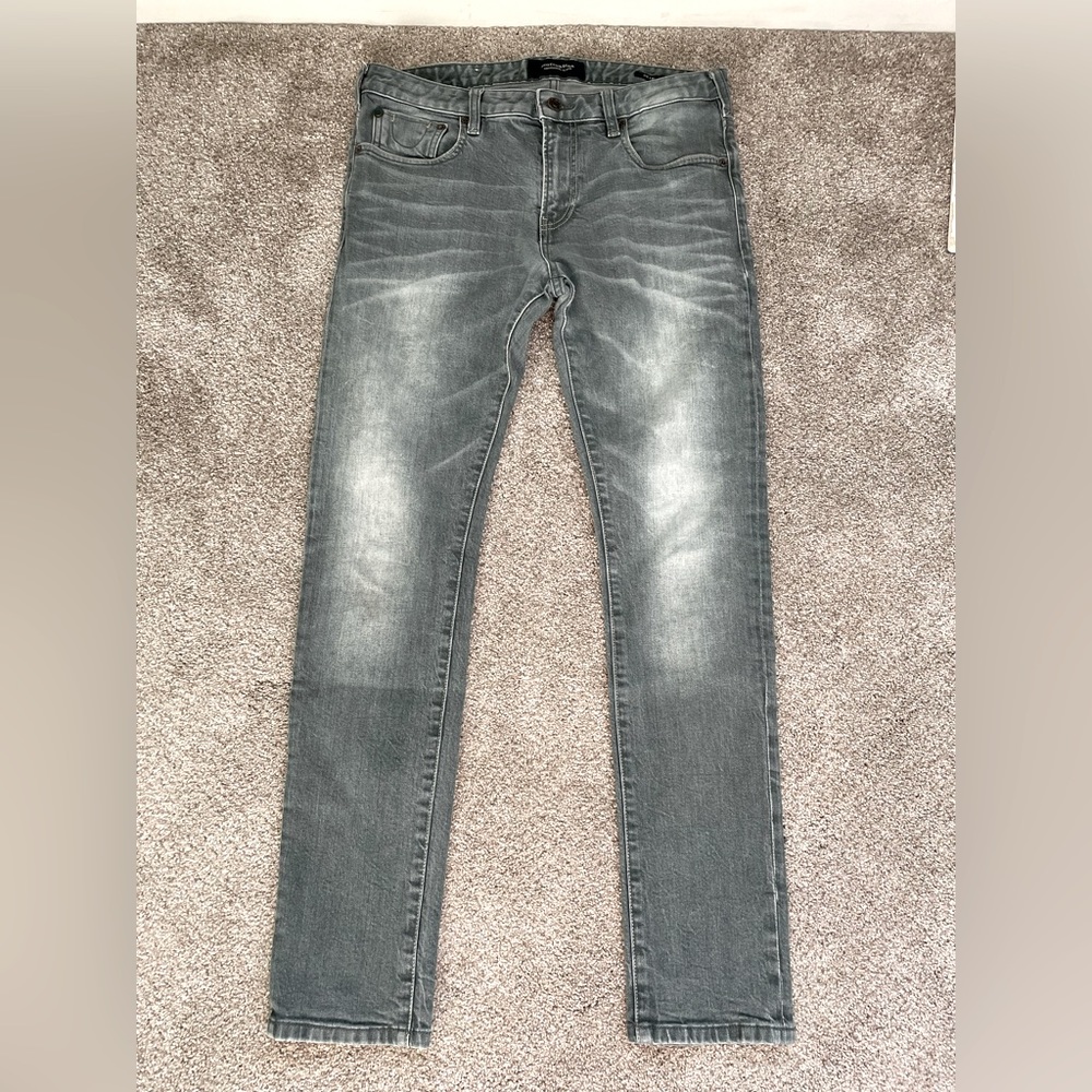 Men’s Maison Scotch & Soda gray skim fit jeans